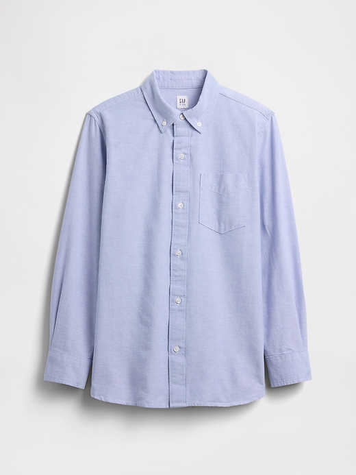 L'image numéro 1 présente Chemise Oxford d’uniforme pour Enfant