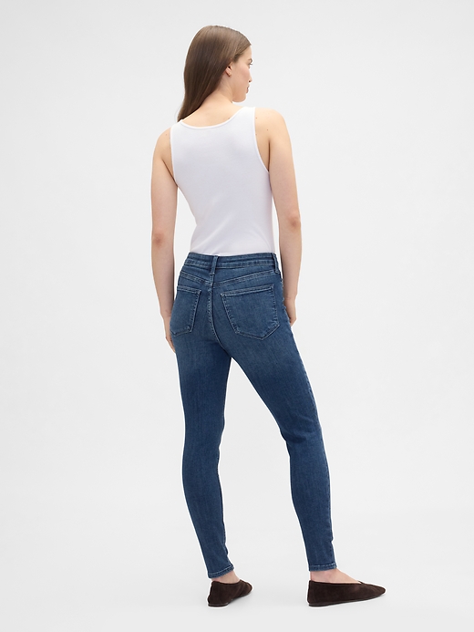 Image number 4 showing, High Rise Universal Skinny Jeans