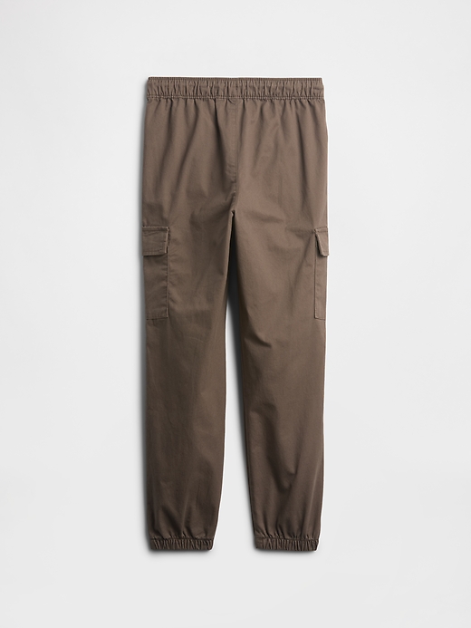 L'image numéro 2 présente Pantalon de jogging cargo en sergé pour Enfant