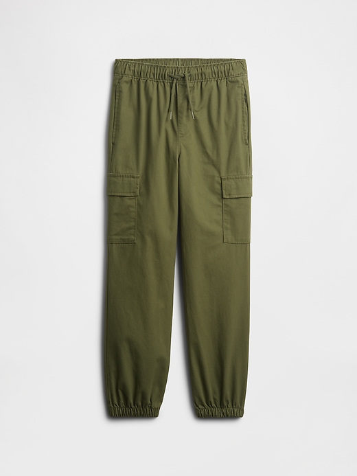 Image number 1 showing, Kids Twill Cargo Joggers