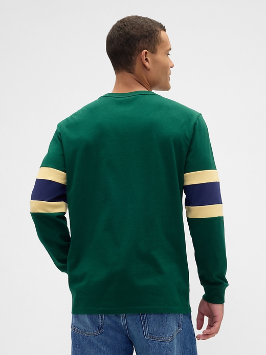 Image number 2 showing, Everyday Soft Varsity Crewneck T-Shirt