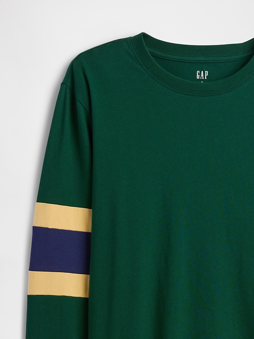 Image number 4 showing, Everyday Soft Varsity Crewneck T-Shirt