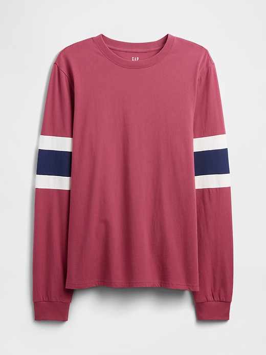 Image number 5 showing, Everyday Soft Varsity Crewneck T-Shirt