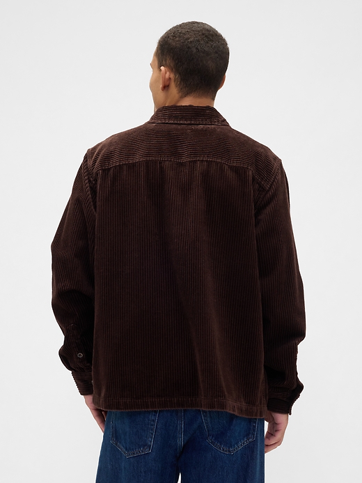 Image number 2 showing, Relaxed Corduroy Overshirt
