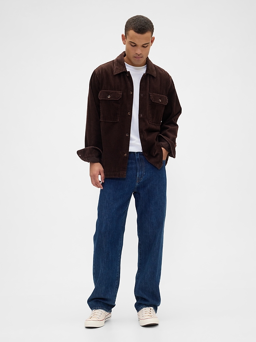 Image number 3 showing, Relaxed Corduroy Overshirt
