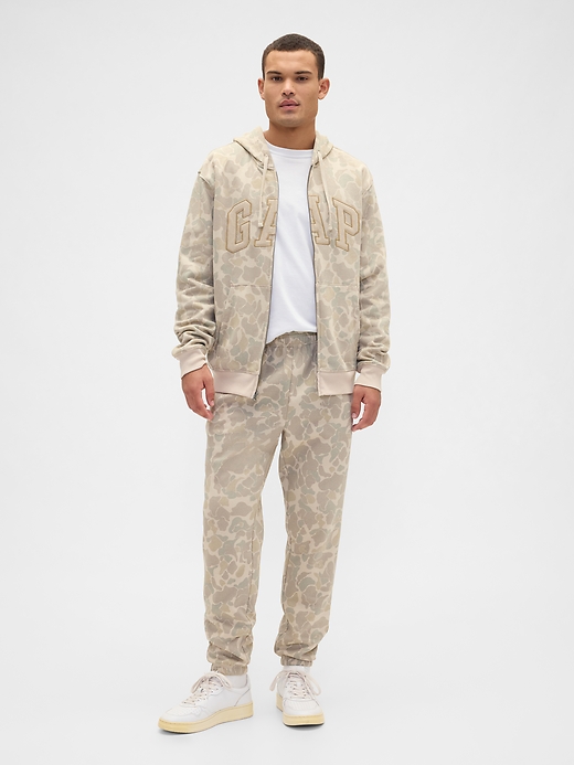 Image number 1 showing, Relaxed Gap Logo Print Joggers