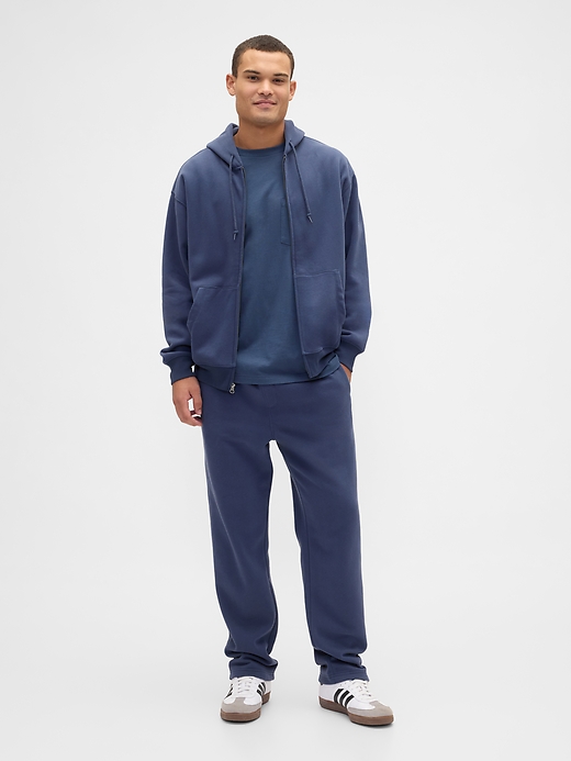 Image number 3 showing, Adult Vintage Soft Oversized Zip Hoodie