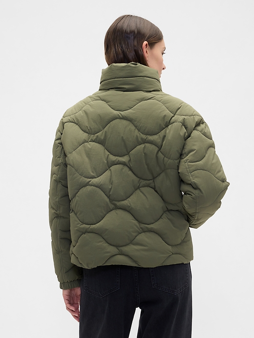 Image number 2 showing, Relaxed Quilted Nylon Jacket