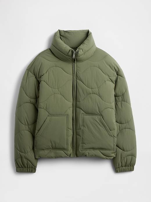 Image number 5 showing, Relaxed Quilted Nylon Jacket
