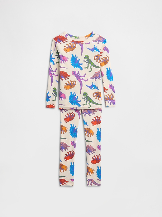 Image number 1 showing, Kids & babyGap 100% Organic Cotton Dino PJ Set