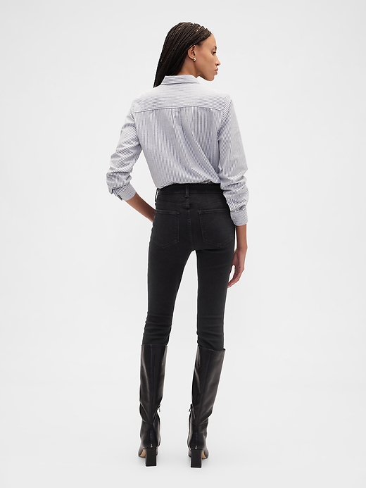 Image number 4 showing, High Rise Universal Skinny Jeans