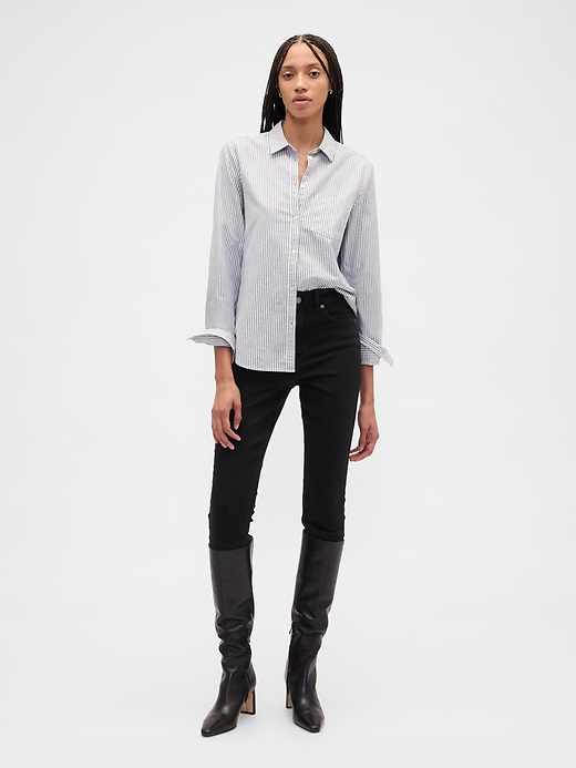 Image number 1 showing, High Rise Universal Skinny Jeans