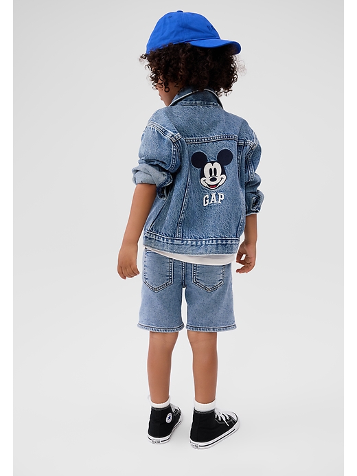 Image number 2 showing, babyGap × Disney Mickey Mouse Icon Denim Jacket