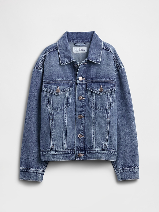 Image number 3 showing, GapKids × Disney Minnie Mouse Relaxed Icon Denim Jacket