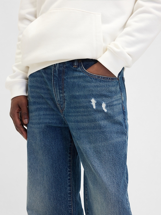 Image number 5 showing, Distressed Relaxed Jeans