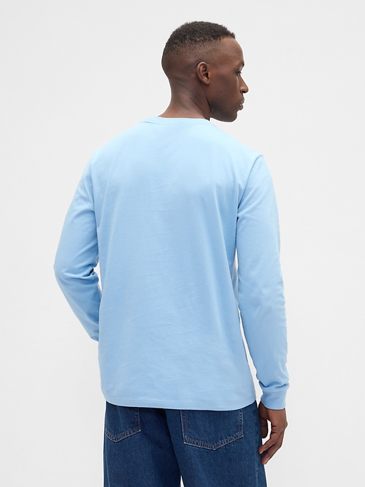 L'image numéro 2 présente T-shirt ras du cou doux de tous les jours