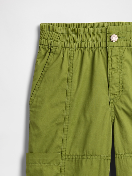 Image number 3 showing, Kids Twill Loose Cargo Pants