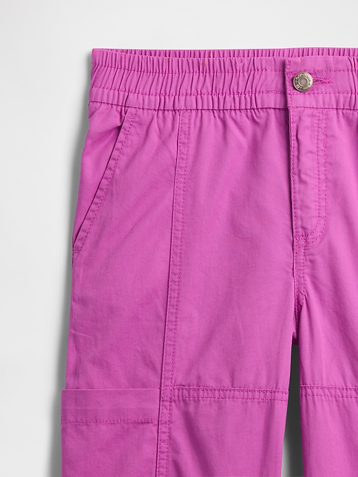 Image number 3 showing, Kids Twill Loose Cargo Pants