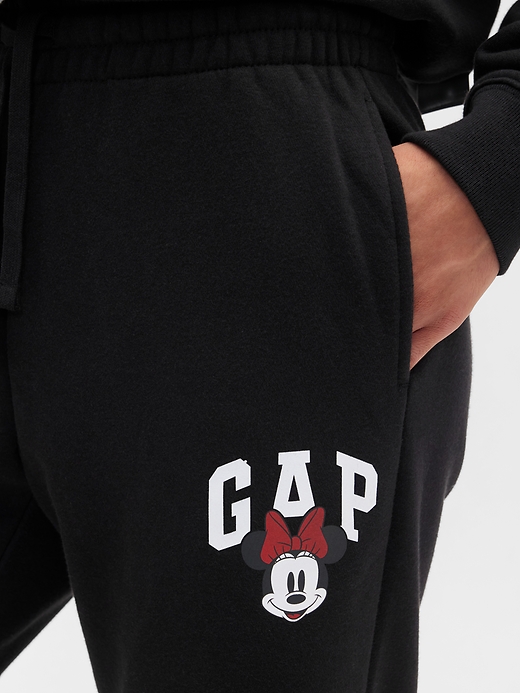Image number 4 showing, Gap × Disney Minnie Mouse Logo Joggers