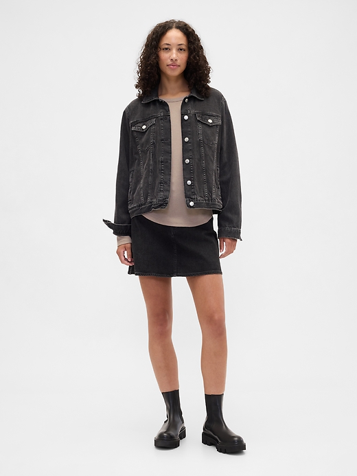 Image number 3 showing, Waffle-Knit Crewneck T-Shirt