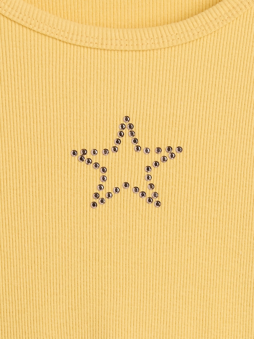 Image number 3 showing, Kids Ribbed Pointelle T-Shirt