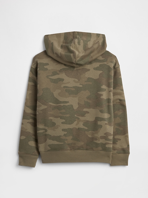Image number 2 showing, Kids Relaxed Gap Logo Camo Hoodie