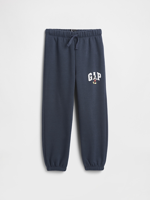 Image number 1 showing, babyGap × Disney Mickey Mouse Relaxed Logo Pull-On Joggers