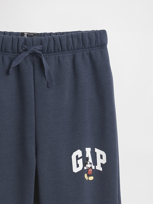 Image number 3 showing, babyGap × Disney Mickey Mouse Relaxed Logo Pull-On Joggers