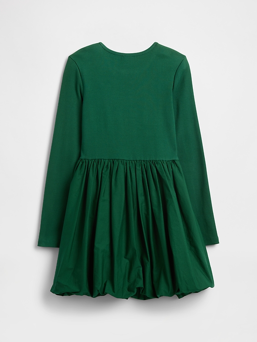 Image number 2 showing, Kids Puff Sleeve Bubble Dress