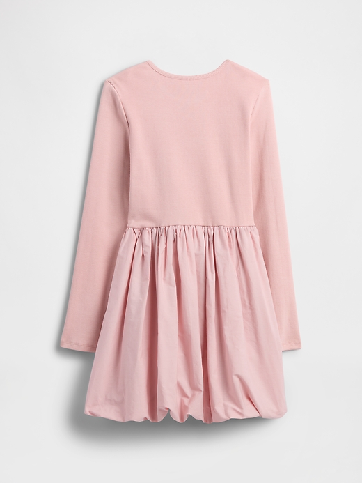 Image number 2 showing, Kids Puff Sleeve Bubble Dress