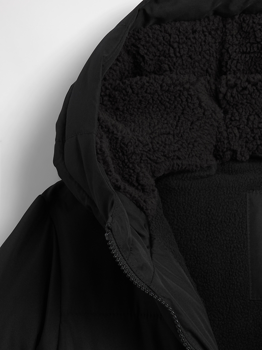 Image number 3 showing, Kids ColdControl Max Long Puffer Coat