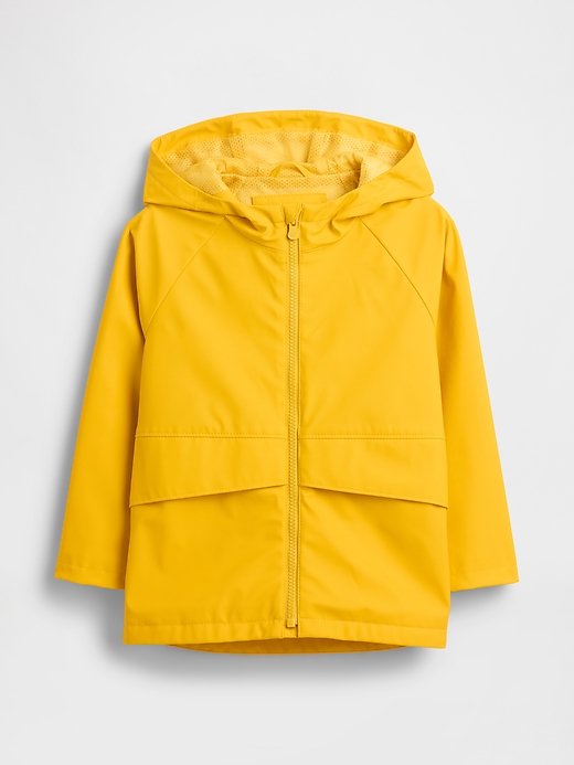 Image number 1 showing, babyGap 100% Recycled Rain Jacket