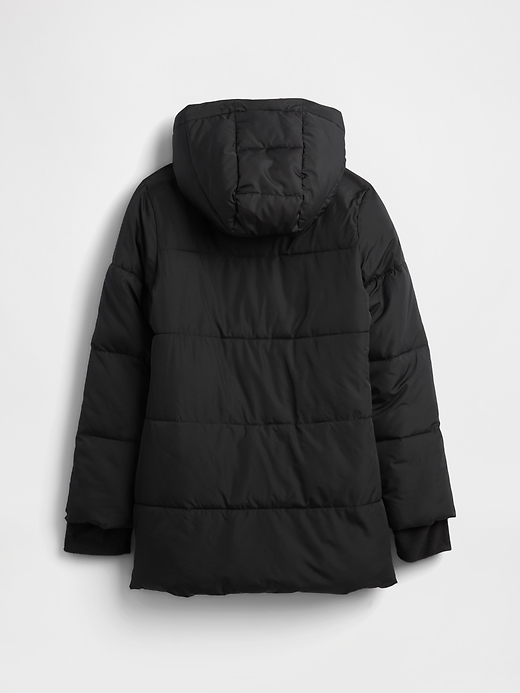 Image number 2 showing, Kids ColdControl Max Long Puffer Coat