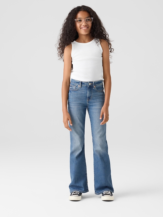 Image number 2 showing, Kids High Rise '70s Flare Jeans