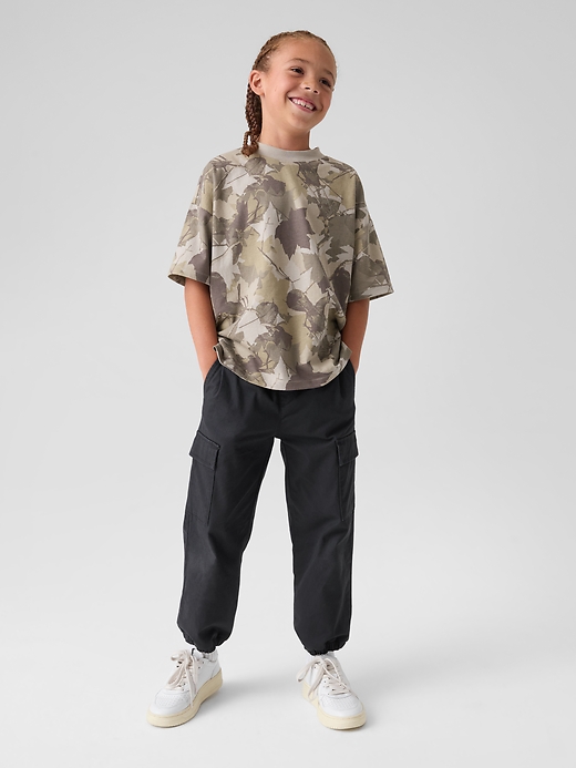 Image number 2 showing, Kids Twill Cargo Joggers