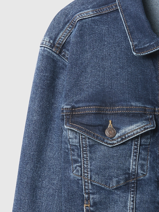 Image number 4 showing, Kids Relaxed Icon Denim Jacket