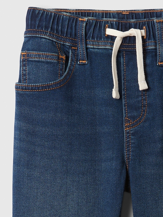 Image number 4 showing, Kids Pull-On Original Straight Sweatpant Jeans