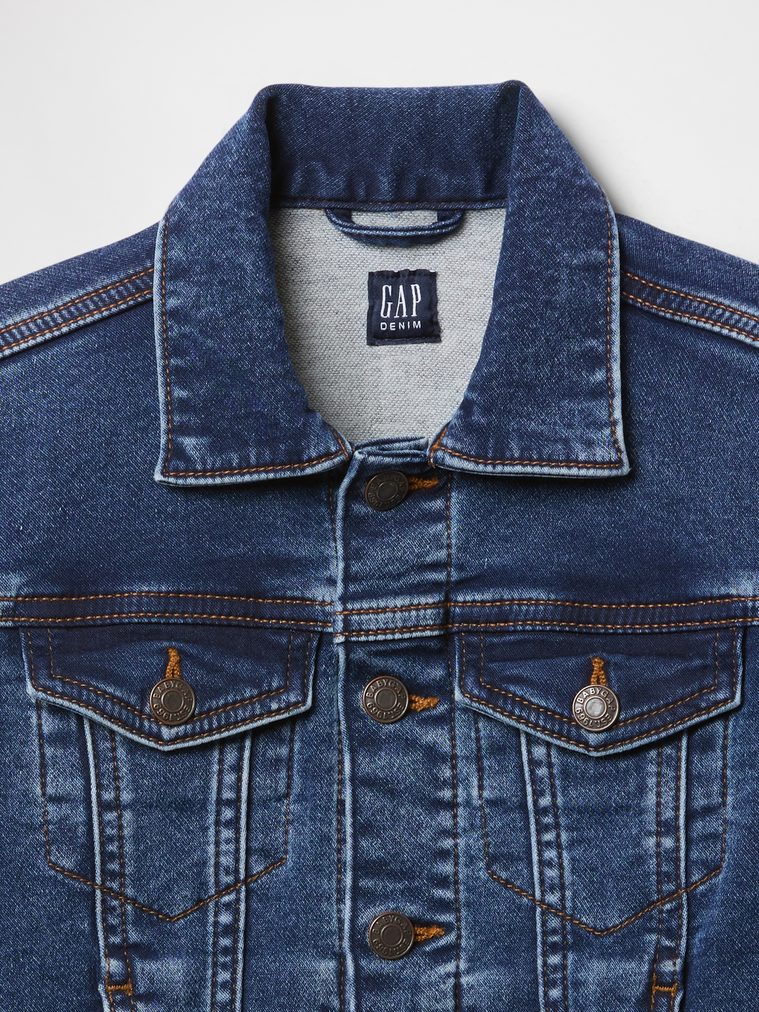 babyGap Sweatshirt Icon Denim Jacket | Gap Factory