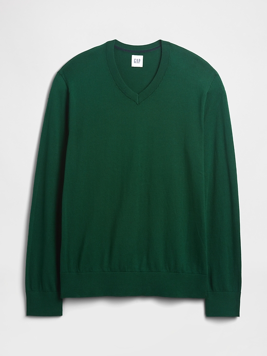 Cotton V-Neck Sweater | Gap Factory
