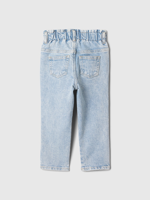 Image number 3 showing, babyGap Paperbag Mom Jeans