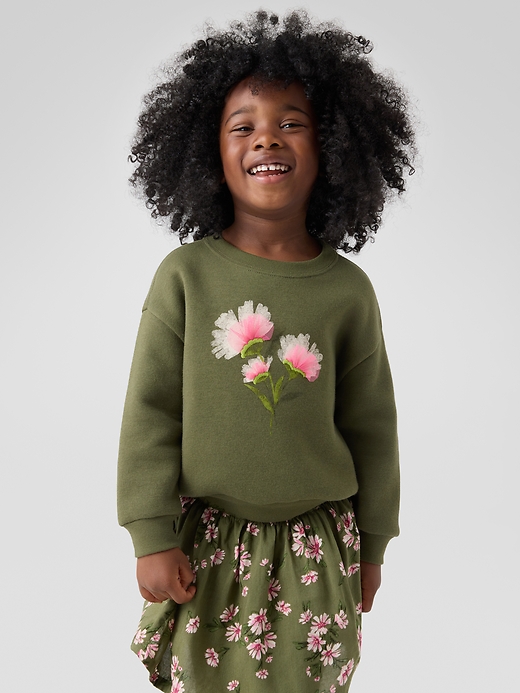 babyGap Oversized Graphic Sweatshirt | Gap Factory