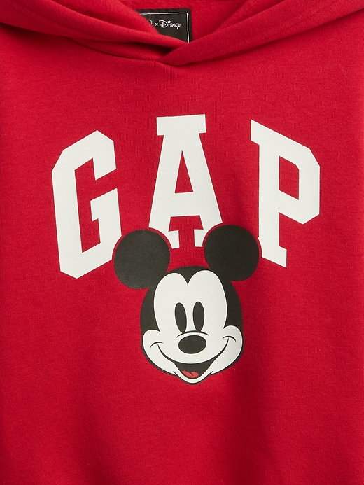 Image number 4 showing, babyGap × Disney Mickey Mouse Relaxed Logo Hoodie