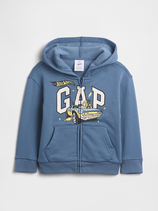 babyGap Hot Wheels™ Relaxed Logo Zip Hoodie | Gap Factory
