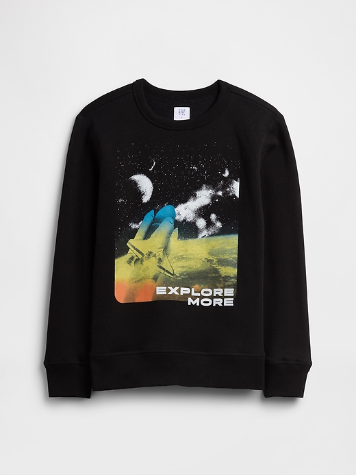 Image number 1 showing, Kids Crewneck Graphic Sweatshirt