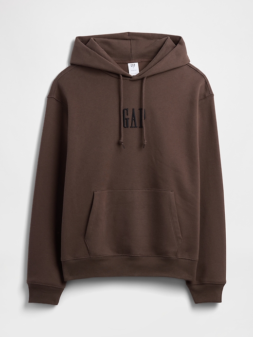 Image number 4 showing, Adult Vintage Soft Oversized Gap Mini-Logo Hoodie