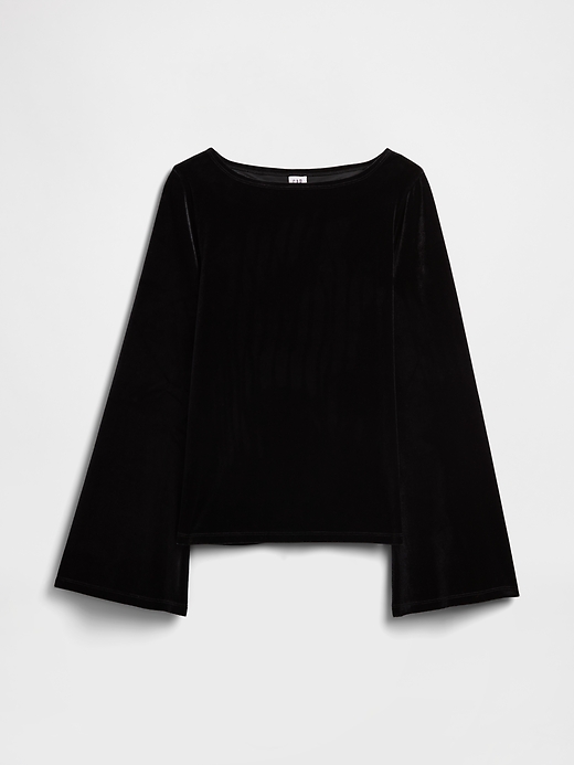 Image number 5 showing, Bell Sleeve Boatneck T-Shirt