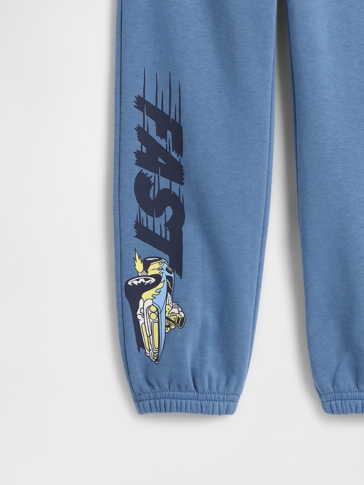 Image number 3 showing, babyGap Hot Wheels Relaxed Pull-On Logo Joggers