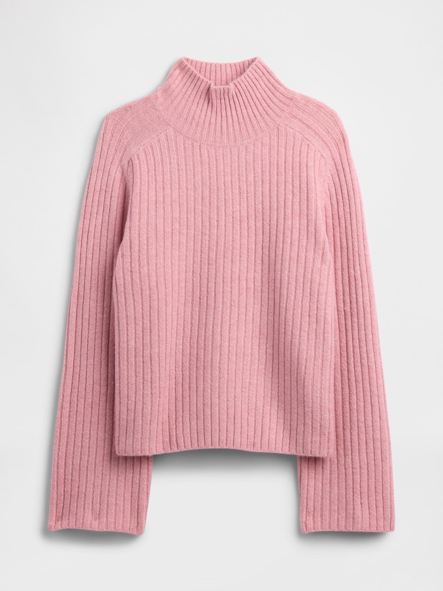 Relaxed Ribbed Mockneck Sweater | Gap Factory