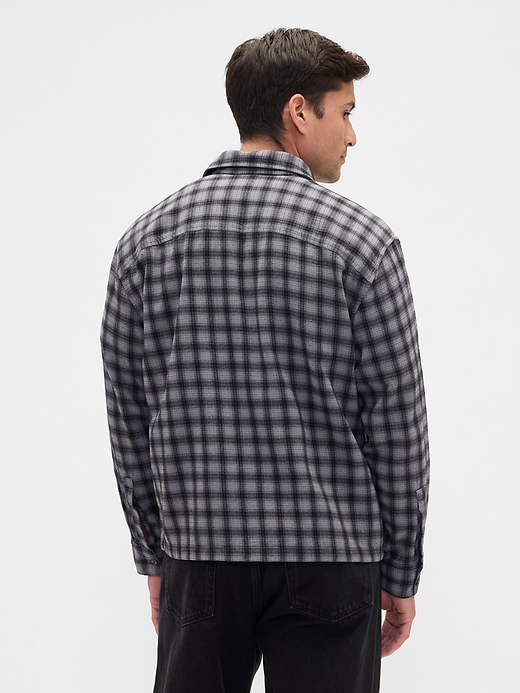 Image number 2 showing, Flannel Shirt in Boxy Fit