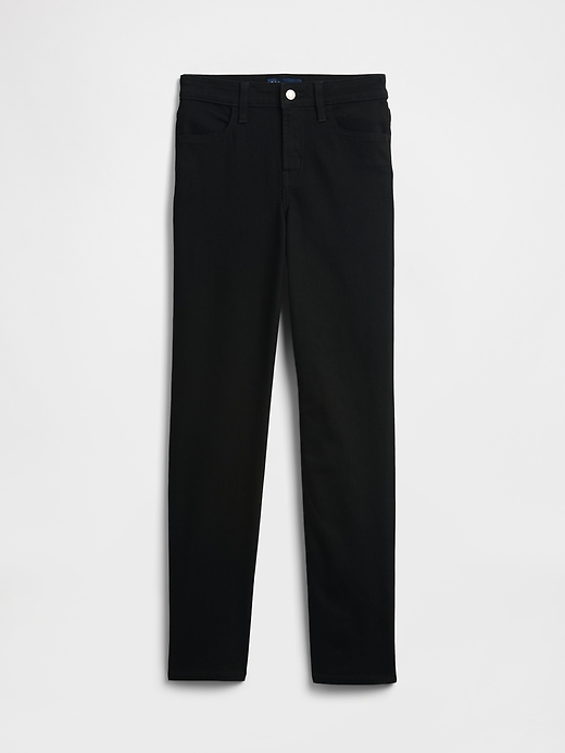 Image number 7 showing, Mid Rise Classic Straight Jeans
